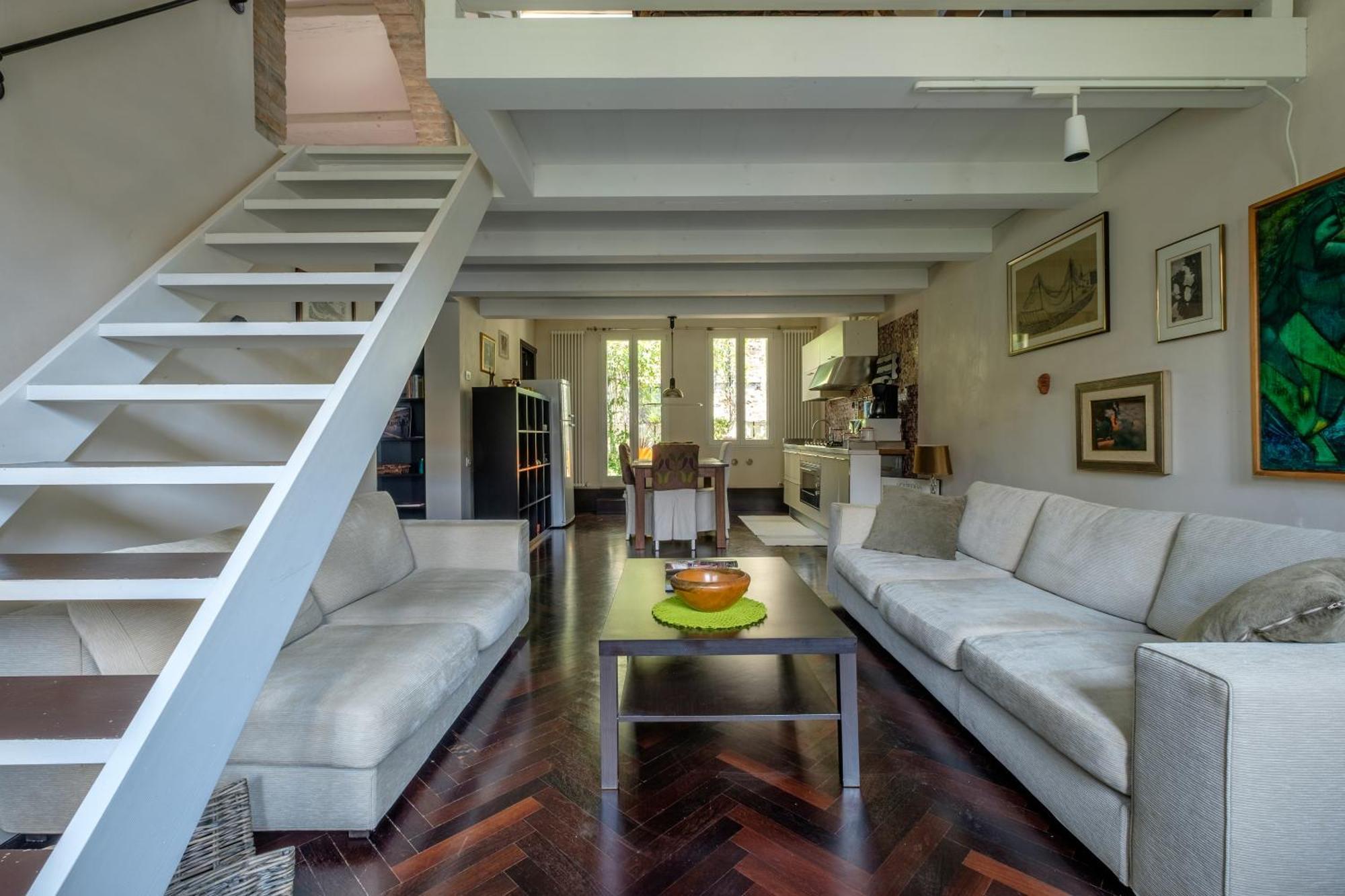 Apartmán Attico Terrazza Benátky Exteriér fotografie